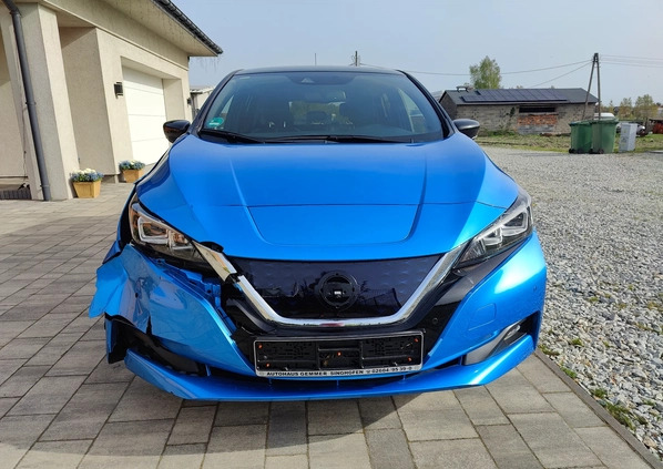 Nissan Leaf cena 58999 przebieg: 57000, rok produkcji 2021 z Kalisz małe 211